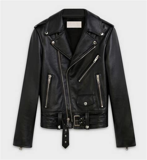 celine men's leather jacket|Celine brown leather jacket.